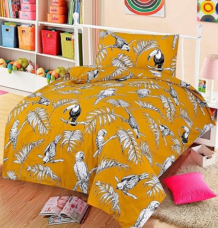 cot bed duvet and pillow cover