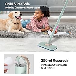 Newbealer Steam Mop & Detachable Handheld