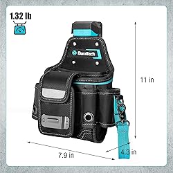 DuraTech Compact Tool Pouch with Belt