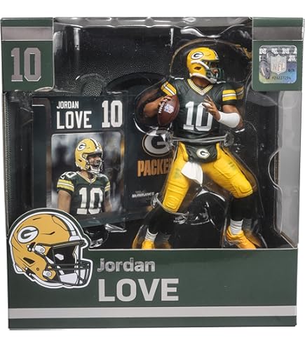 Amazon.com: Jordan Love (Green Bay Packers) NFL 7