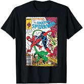 Marvel Spider-Man Classic Retro Comic Scorpion Cover T-Shirt T-Shirt