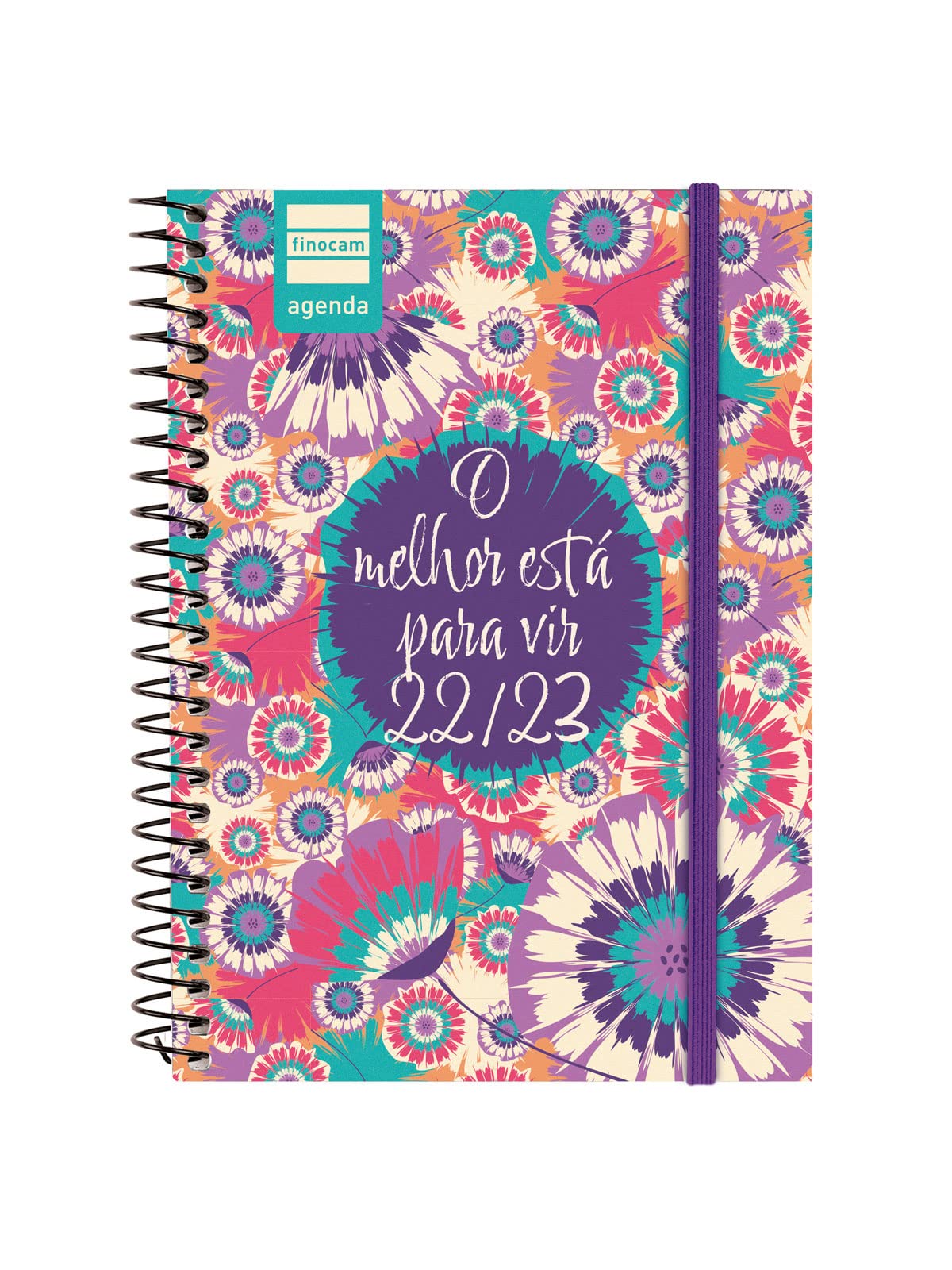 Finocam - Planner 2022 2023 Horizontal Week to View September 2022 - June 2023 (lesson year) + July and August overview Best Portuguese