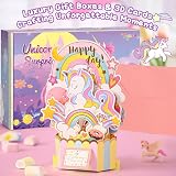 Toyssa Unicorn Gift Set for Girls 4-12 Years - Glow Blanket, Water Bottle, view 7