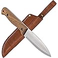 BPS Knives B1 SSH Full Tang Survival Knife with Sheath - Knives for Men - Tactical Fixed Blade Knives - Stainless Steel Bushcraft Camping Knife Survival - Perfect EDC Hunting Knife
