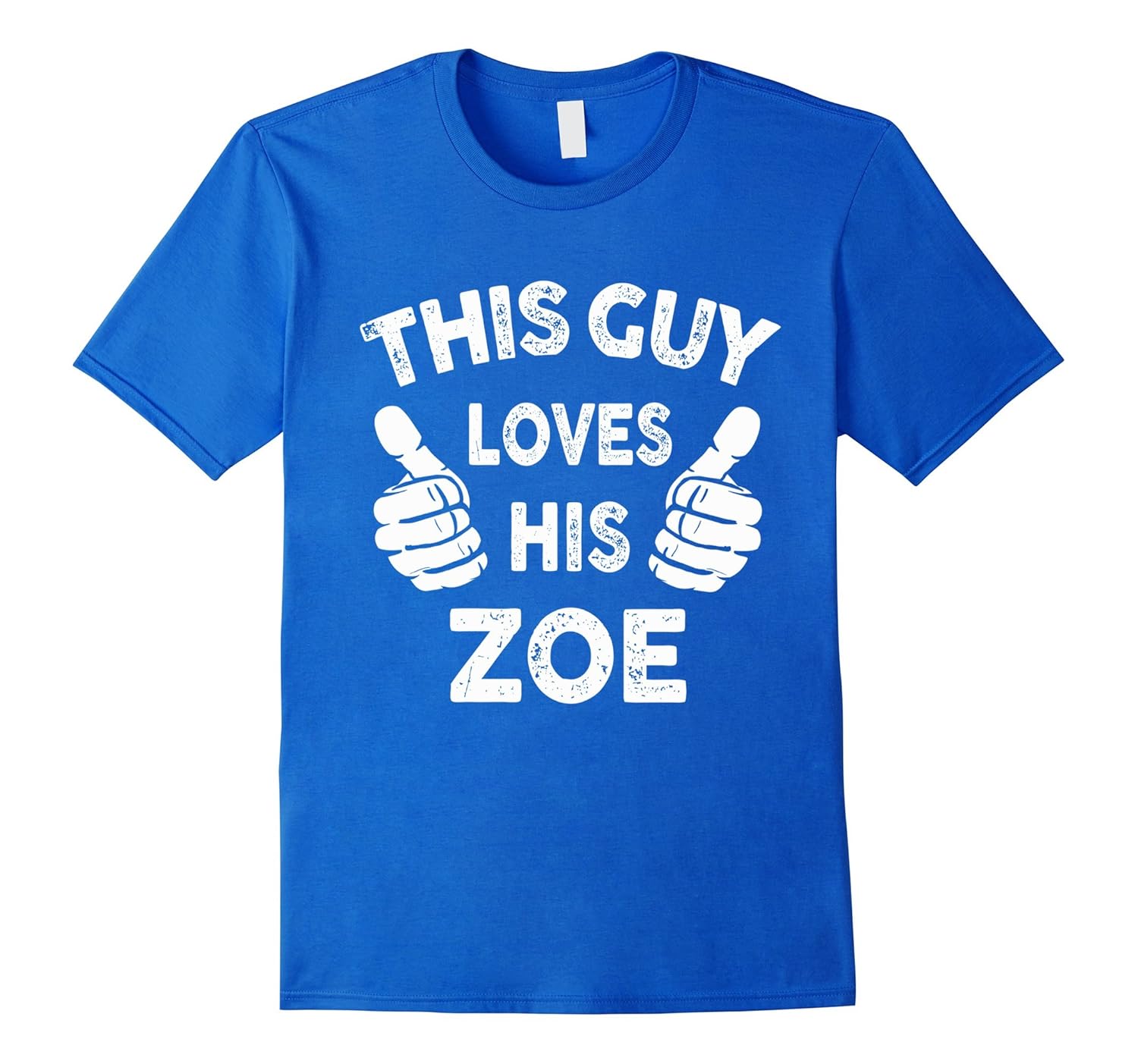 This Guy Loves His ZOE Name TShirtArt Artvinatee