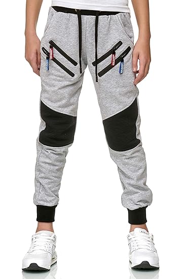 XRebel Kinder Junge Jogging Hose Jogger Streetwear Sporthose Modell W09