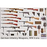 Master Box WWII German Infantry Weapons Figure Model Building Kits (1:35 Scale)