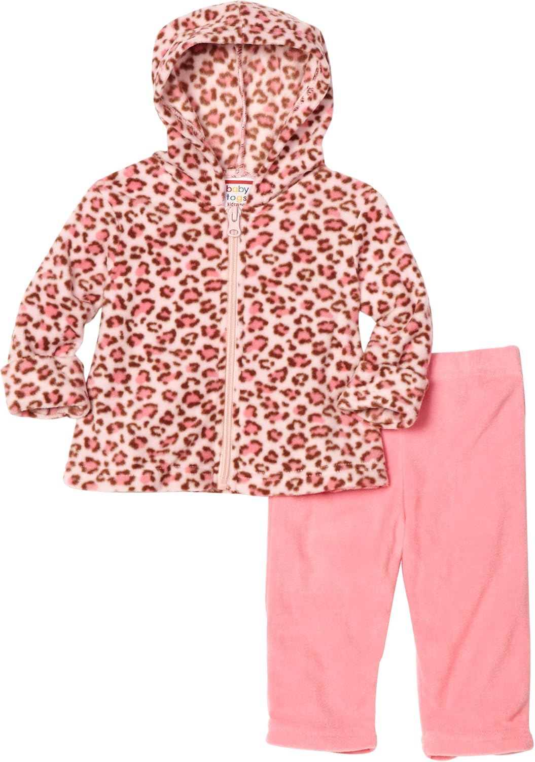 Baby Togs Baby Girls' Newborn Microfleece Set, Pink 36