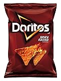 Doritos Tortilla Chips, Spicy Nacho, 11 Ounce
