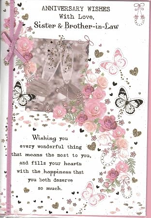Prelude Sister And Brother In Law Anniversary Card To A Special