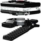 Guardian Angel Jaw Clip Mount Accessory โ Magnetic Mount with Screw-in Feature โ Spring Action for Quick Release & Non-Slip Teeth for Grip โ for Backpacks, Belts, Safety Vests, Thin Straps, & Hats