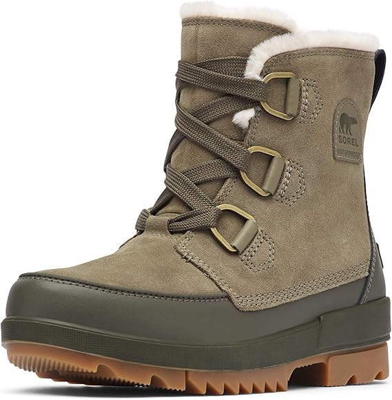 green sorel boots