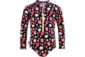 Jan & Jul Long Sleeve 1-pc Girls' UV Swim-Suit Rash Guard (Baby, Toddler, Kids)