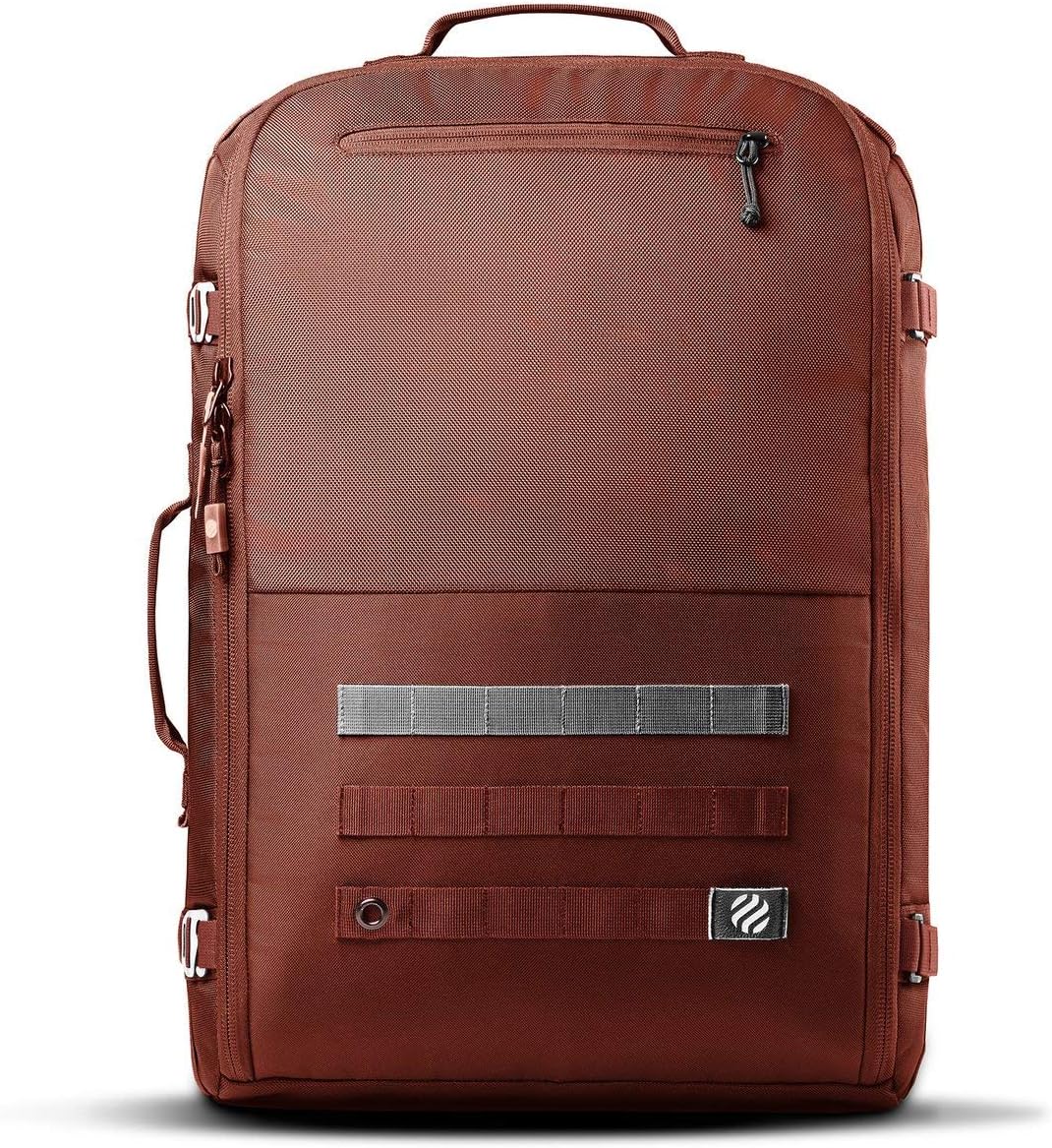 HEIMPLANET Original | Monolith Weekender Rucksack 40L | Suitable for Hand Luggage - Optimal Travel Bag | Incl. 15" Laptop Compartment | Wearable as Backpack or Messenger Bag | PVC-Free