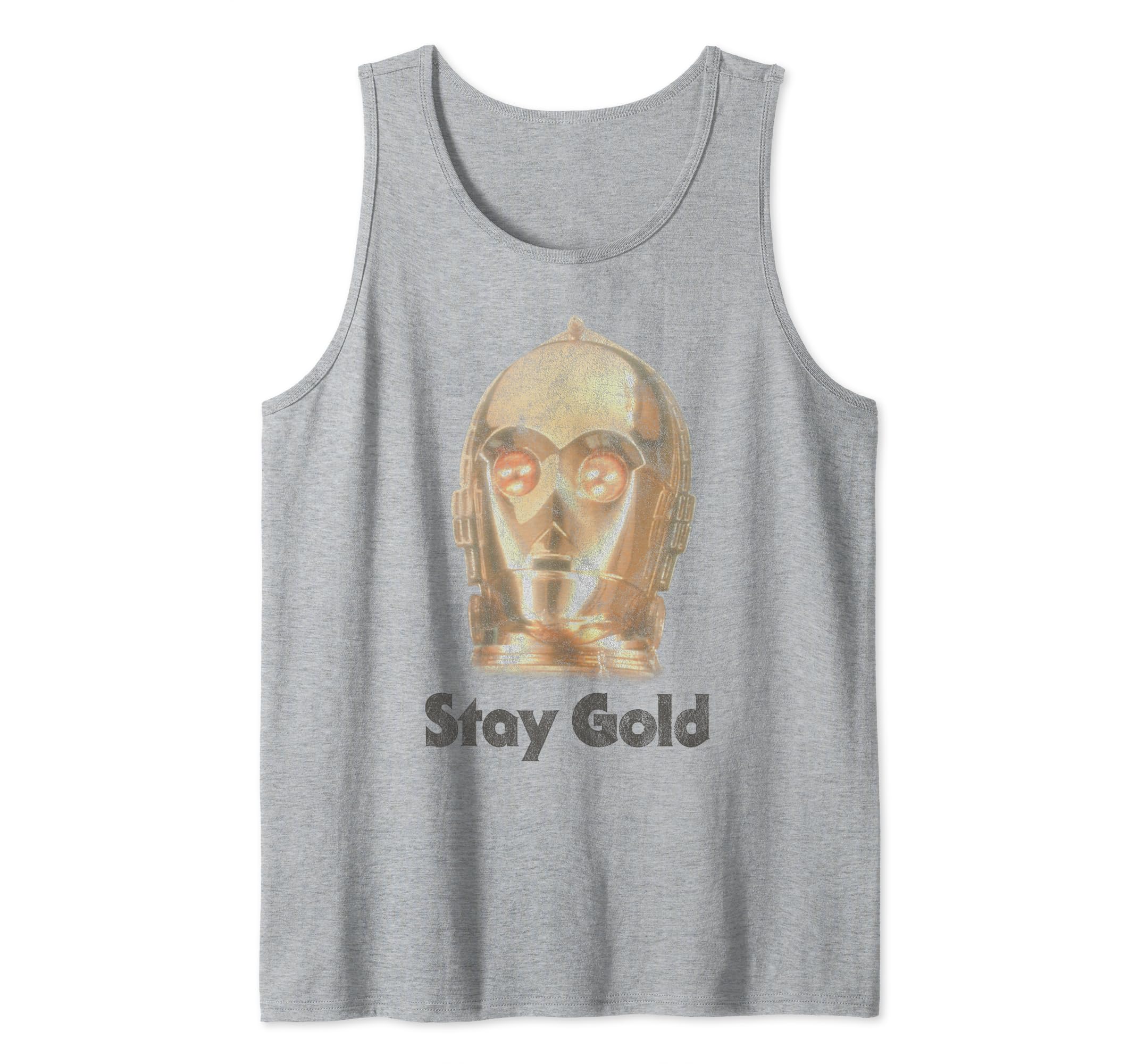 Star Wars The Rise of Skywalker C-3PO Stay Gold Tank Top