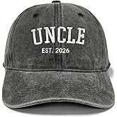 GDIQ Embroidery Established in 2026 Baseball Hat for Grandpa Grandma Daddy Abuela Abuelo Hubby Wifey Uncle and Auntie