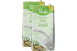 PACIFIC GIFTWARE Pacific Natural Foods Organic Oat Beverage, Original, 32 Ounce Box, Pack of 2