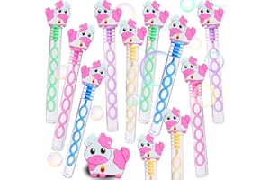 24 Packs Bulk Mini Cow Bubble Wands for School Summer Party Supplies, Classroom Birthday Party Prizes