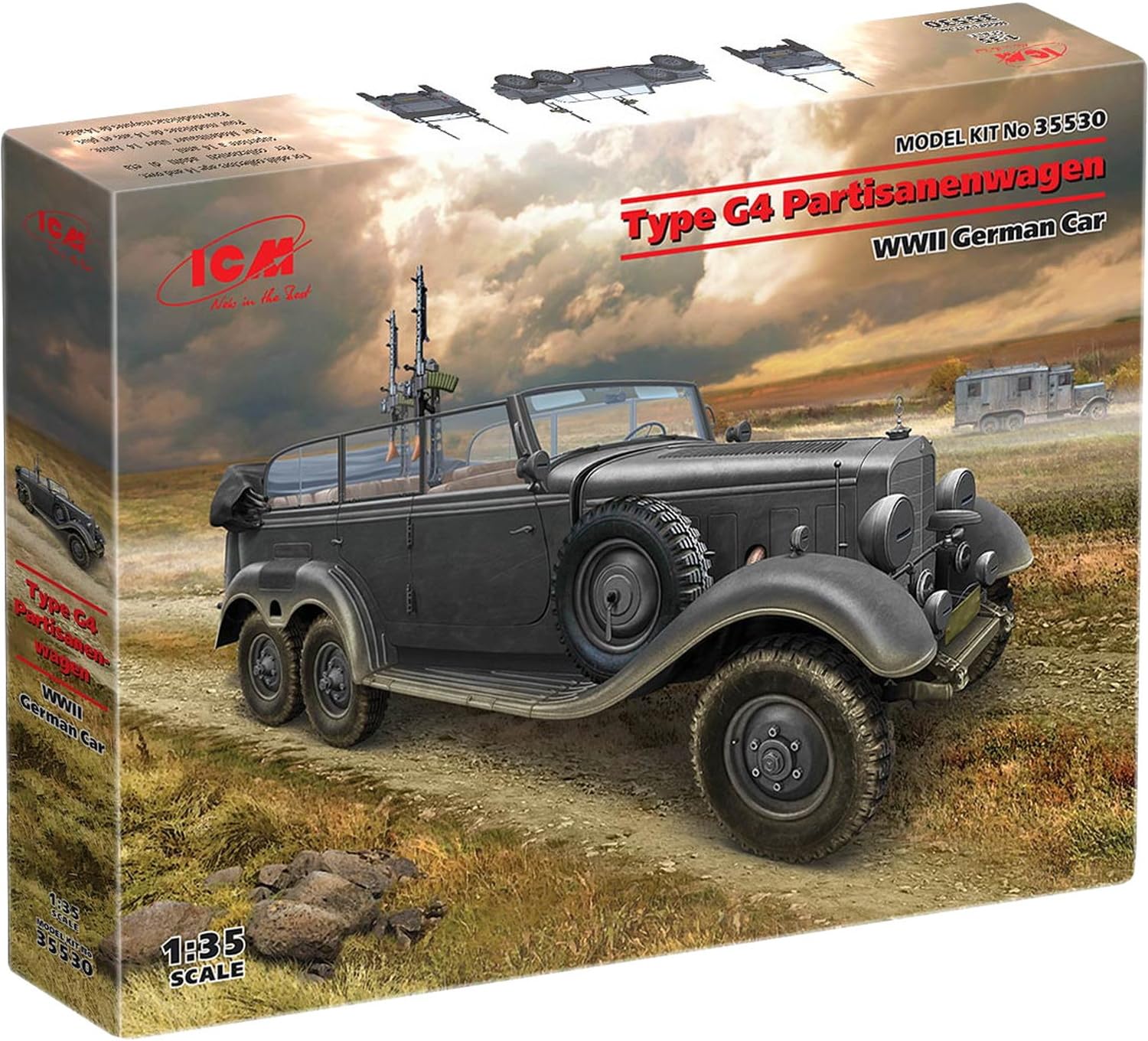ICM 1:35 - Type G4 Partisanenwagen w/Armament