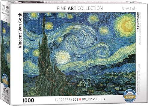 Starry Night by Vincent Van Gogh 1000-Piece Puzzle
