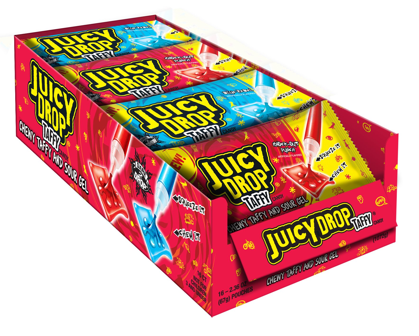 Juicy Drop Gummies 16ct Grocery & Gourmet Food