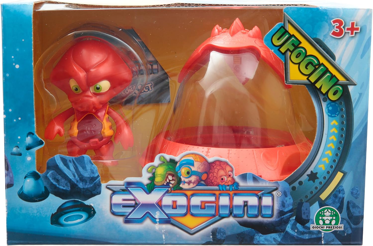 Exogini EXG026 Ufogini Festoon Figurine with Squiddy Jones, Other, Standard