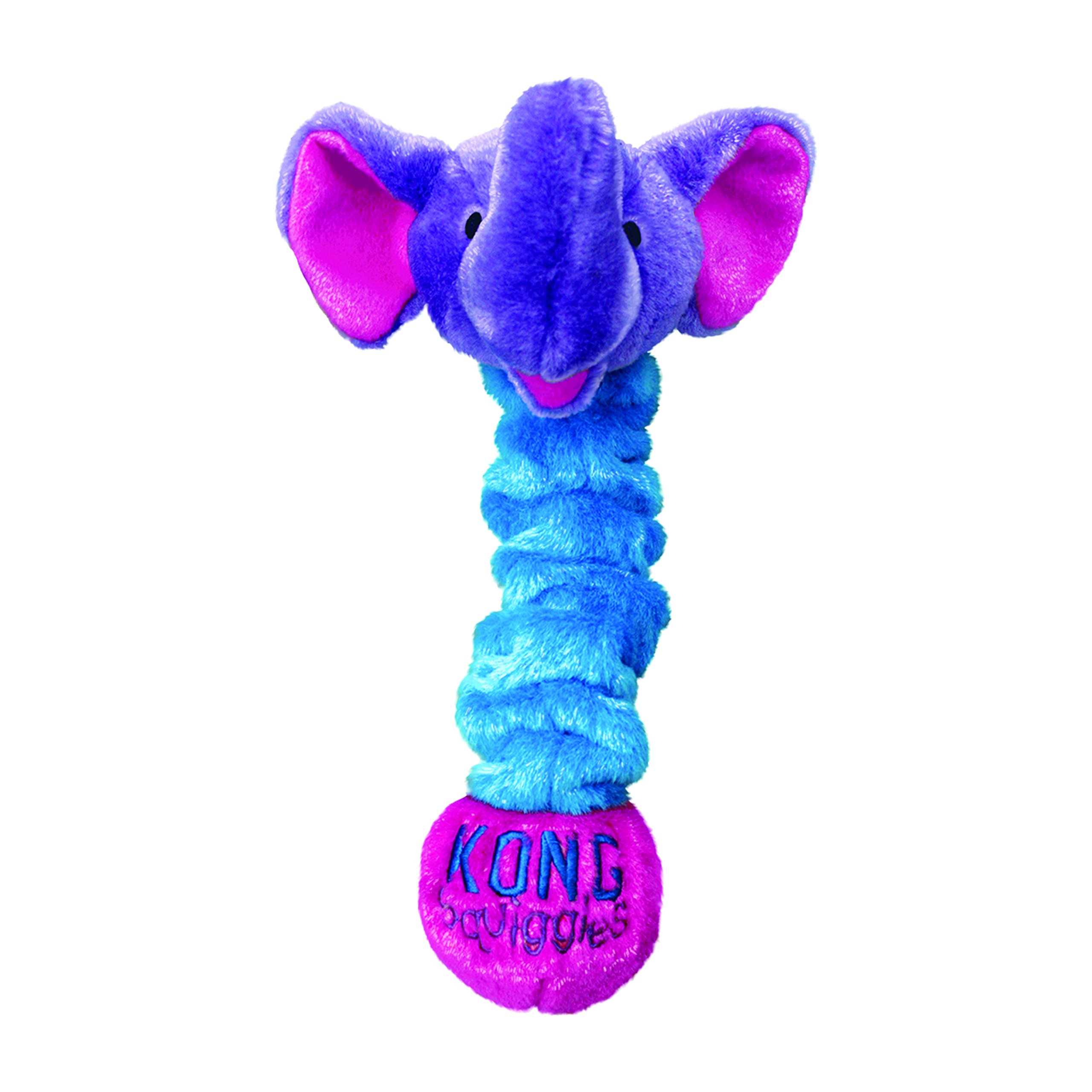 KONG Squiggles Dog Toy - Small, Blue