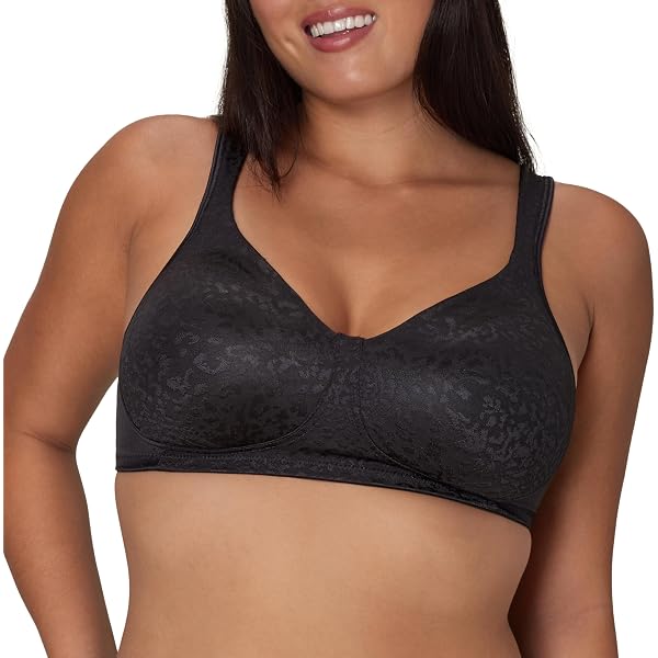 Anita Women's Support Bra Orely 5882 - Wire-Free, Lace Detail | Black, Size 40A