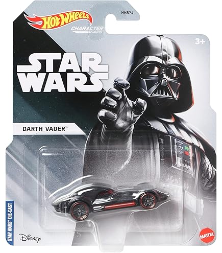 Amazon.com: Hot Wheels Star Wars Lightsaber Series Darth Vader
