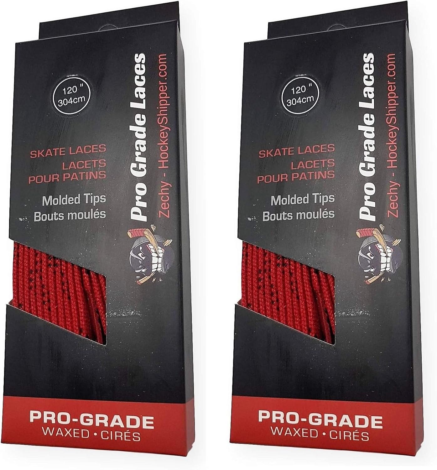 zechy Hockey Laces Waxed - Specifically Made for Skates - Two Pairs - Sizes (72, 84, 96, 108, 120, 130) : Sports & Outdoors