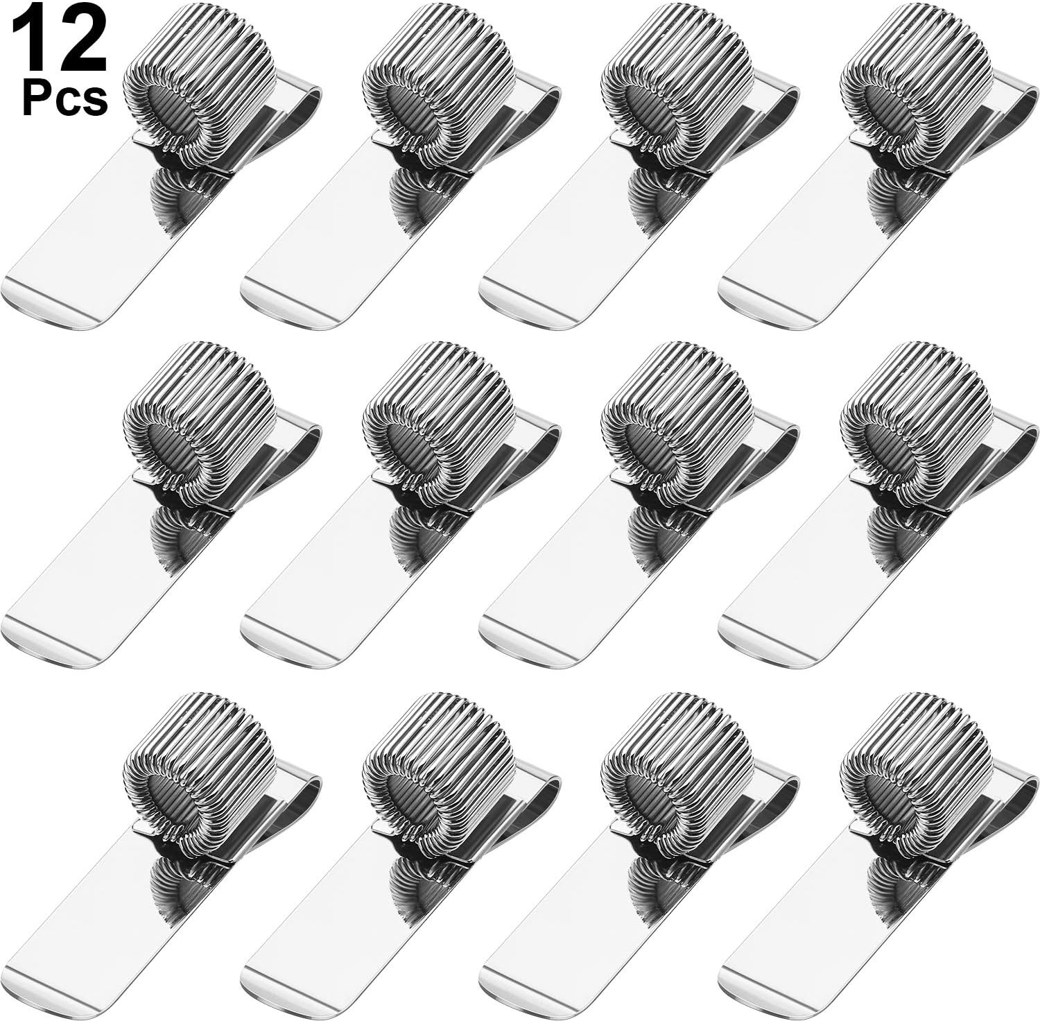 12 Pieces Pen Clipboard Holder Pen Clipboard Holder