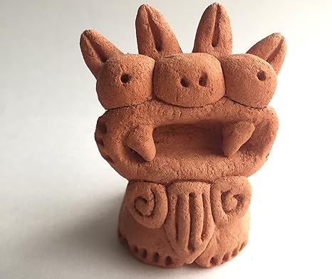 Amazon 沖縄 手作りシーサー 雌 魔除け 置物 かわいい インテリア 守り神 お土産 なんくるないさ 置物 オブジェ オンライン通販