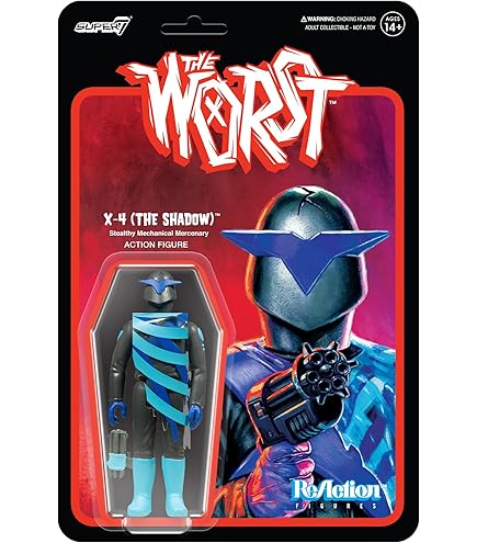 その他 UNKNOWN MAKER TOYS BLOODSUCKER 2ndCLEAR Amazon.com: Super7 The Worst X-2 (The Unknown) - 3.75