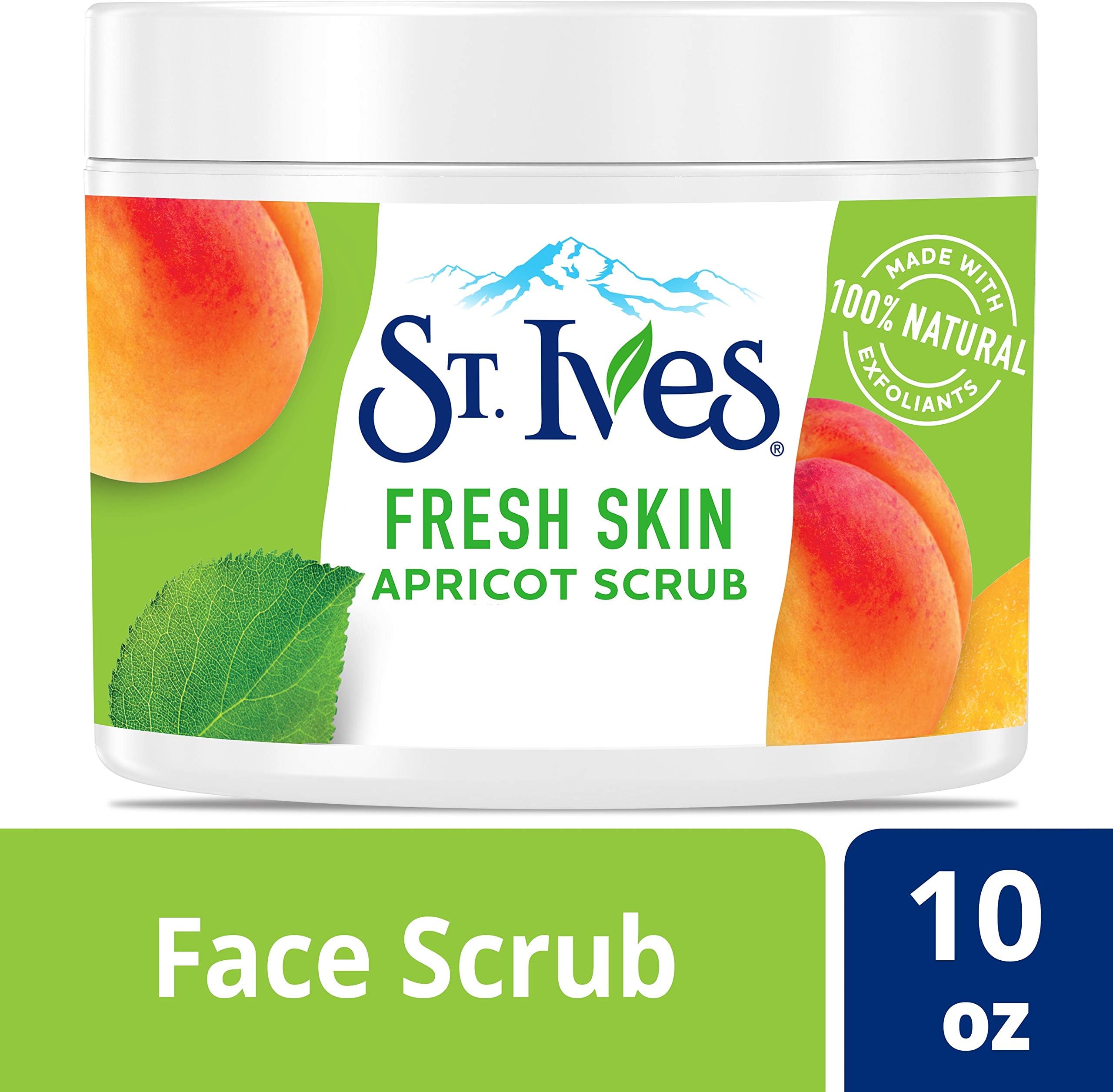 St.Ives Fresh Skin Apricot Scrub Jar, 10 oz