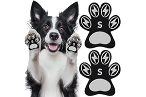 EPAWPA Anti-Slip Dog Paw Protectors for Senior Dogs - Traction Pads for Hardwood Floors & Hot Pavement, Durable Dog Paw Grips with Strong Traction (5 Sets, 20 Pcs) S