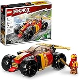 LEGO NINJAGO Kai's Ninja Race Car EVO, 2 in 1 Race Car Building Toy Set, Kids Can Build an Off Road Vehicle or Race Car, Ninj