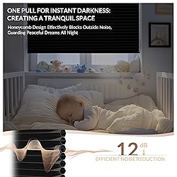 Boolegon Black Out Cellular Shades Cordless Pull
