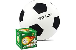 SRG Silent Foam Soccer Ball Size 5 – Indoor Soft Soccer Training Ball, Quiet Lightweight Foam Ball for Dribbling & Footwork Practice, Noise-Free House Ball Gift in Premium Box