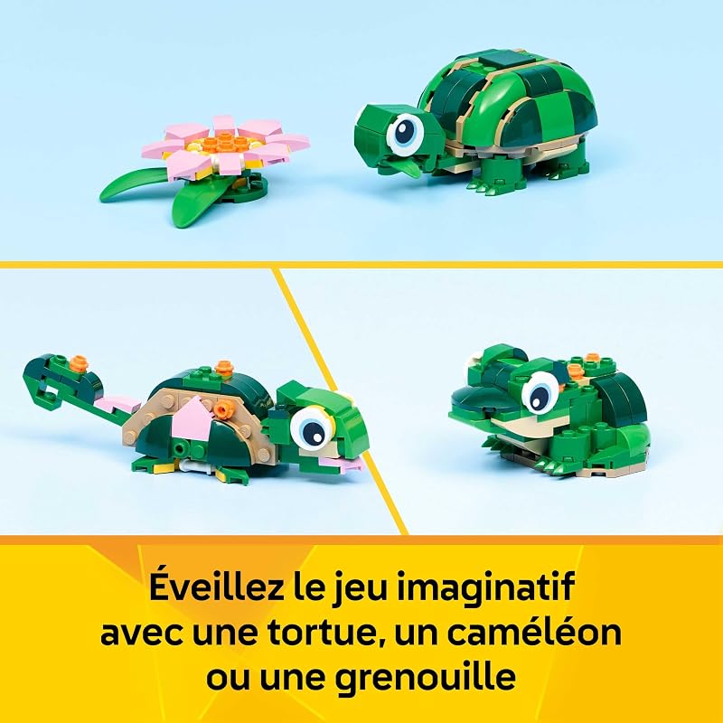 Creator 3-en-1 La Tortue et la Fleur de nénuphar 31377