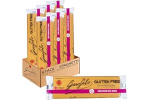 Garofalo - Premium Gluten-Free Spaghetti Pasta, Italian Made, Corn, Rice, Potato & Quinoa Blend, Bronze-Drawn, Al Dente (6 pack)