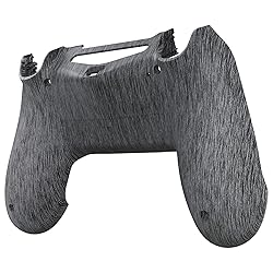 eXtremeRate Brushed Silver PatternSoft Touch Game