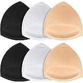 TopBine Bra Pads Inserts Women's Sports Cups Removable Bra Replacement Insert for Bikini Swimsuit