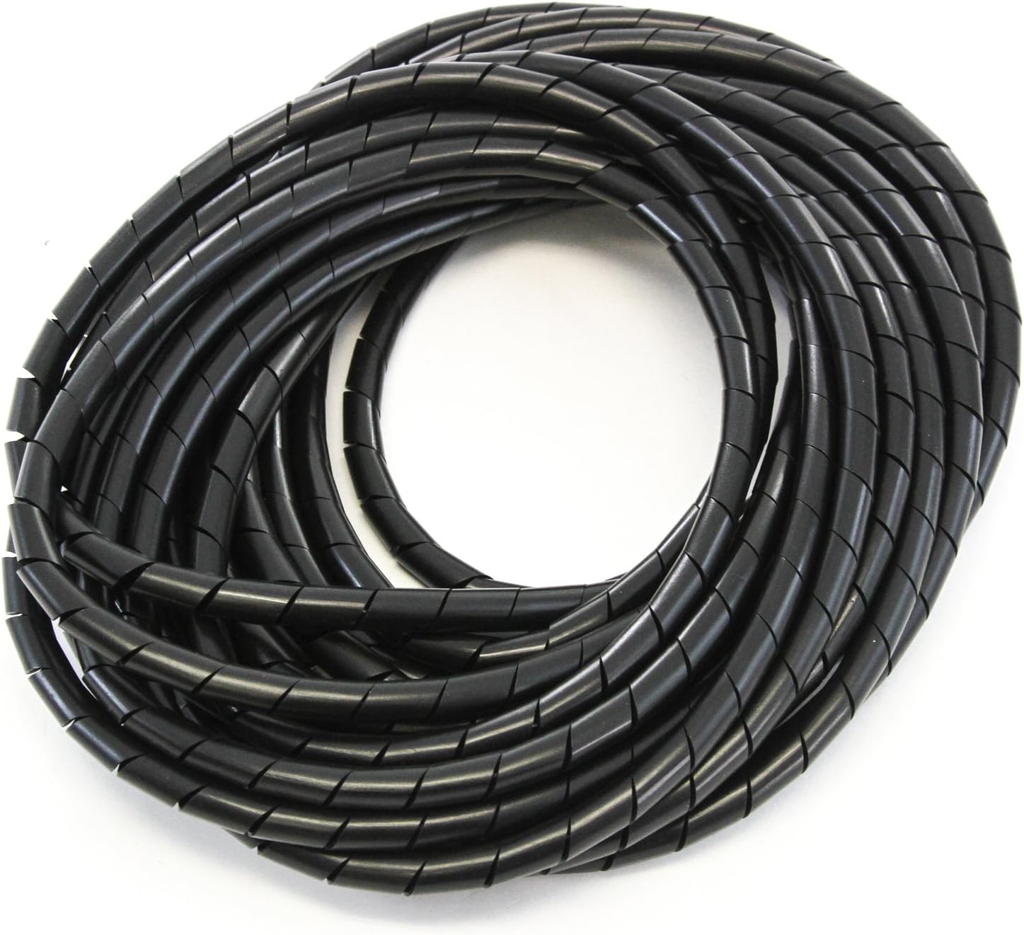 Amazon.com: 33FT PE 3/8 Inches (10 mm) Black Polyethylene Spiral Wire ...
