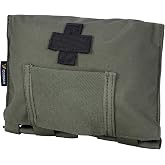 IDOGEAR Blow-Out Medical Pouch Small Tactical Medic Pouch First Aid LBT9022 Style Empty Seal Medical Bag 500D Nylon