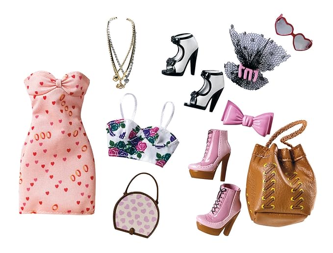 Barbie Stardoll by Pretty in Pink Fashion Pack Toys & Games