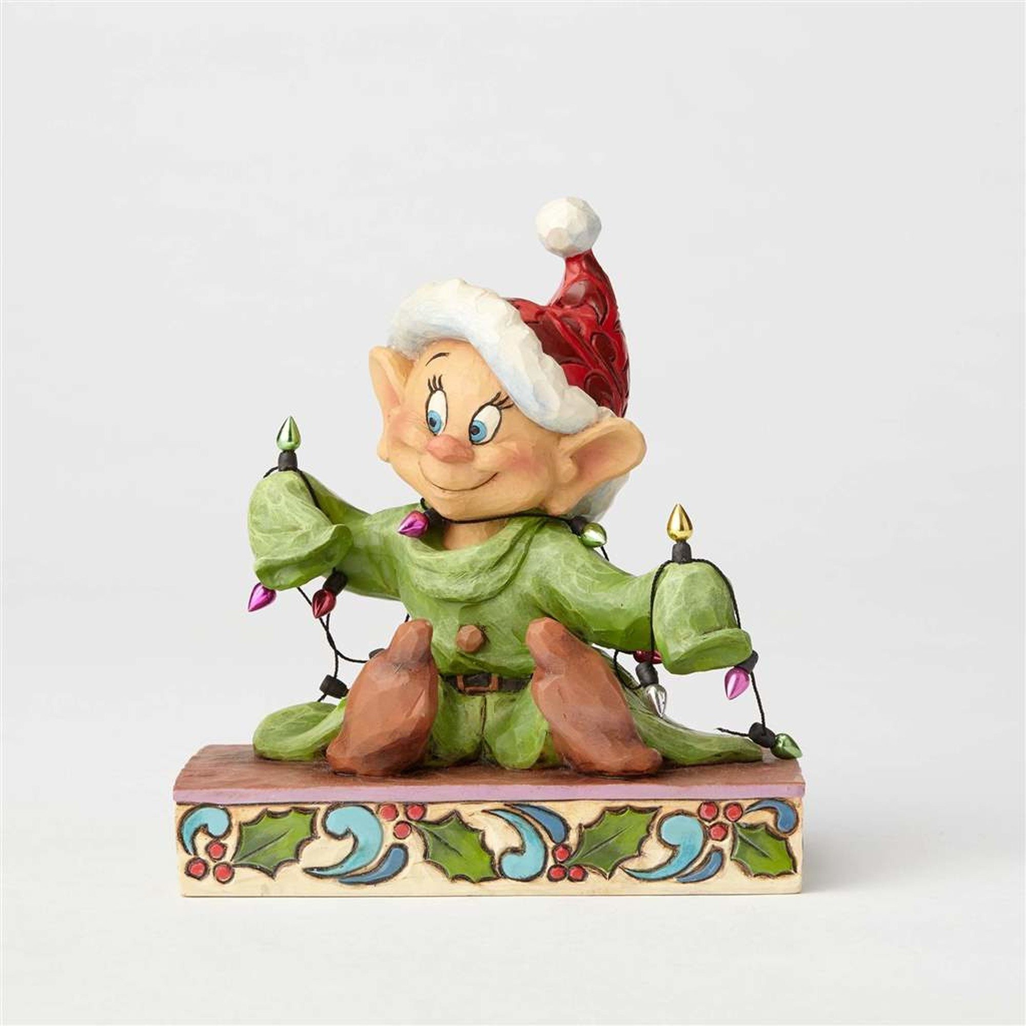 Disney Traditions Disney Traditions Light Up The Holidays - Dopey Figurine, Multi-Colour