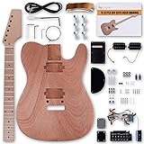Leo Jaymz DIY TL Style Electric Guitar Kits Roasted