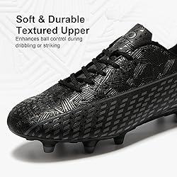 LEOCI Soccer Cleats for Women's and Men's Outdoor