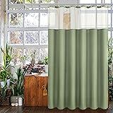 Gibelle Extra Long Shower Curtain 72 x 84, Waffle