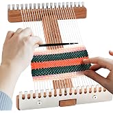 SAVINA Adjustable Tapestry Weaving Loom, 3.5 to11.8in Wooden Frame for Yarn | Expandable loom for small tapestry, yarn weaving &amp; fiber art projects, suitable for beginners and experienced crafters